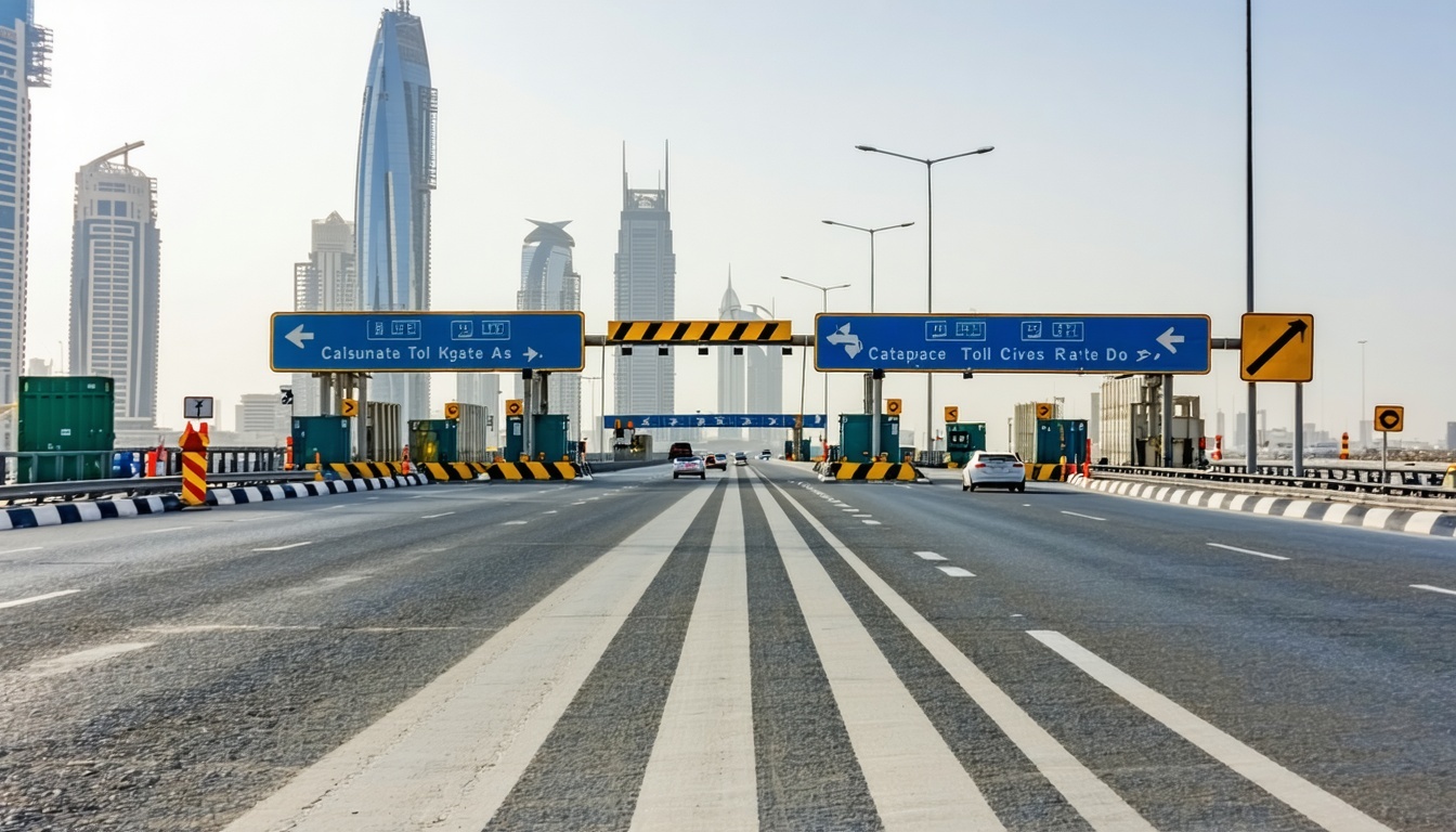 Efficient travel across Dubai toll gates